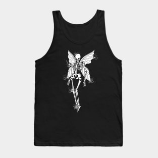 Fairy skeleton with wings - Fairycore Tank Top